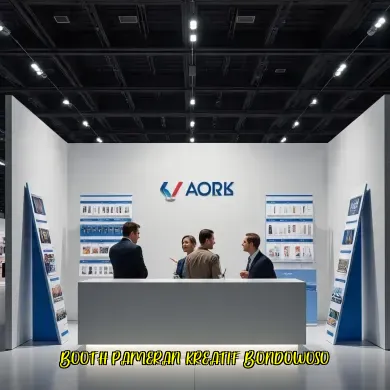 Booth Pameran Kreatif Bondowoso